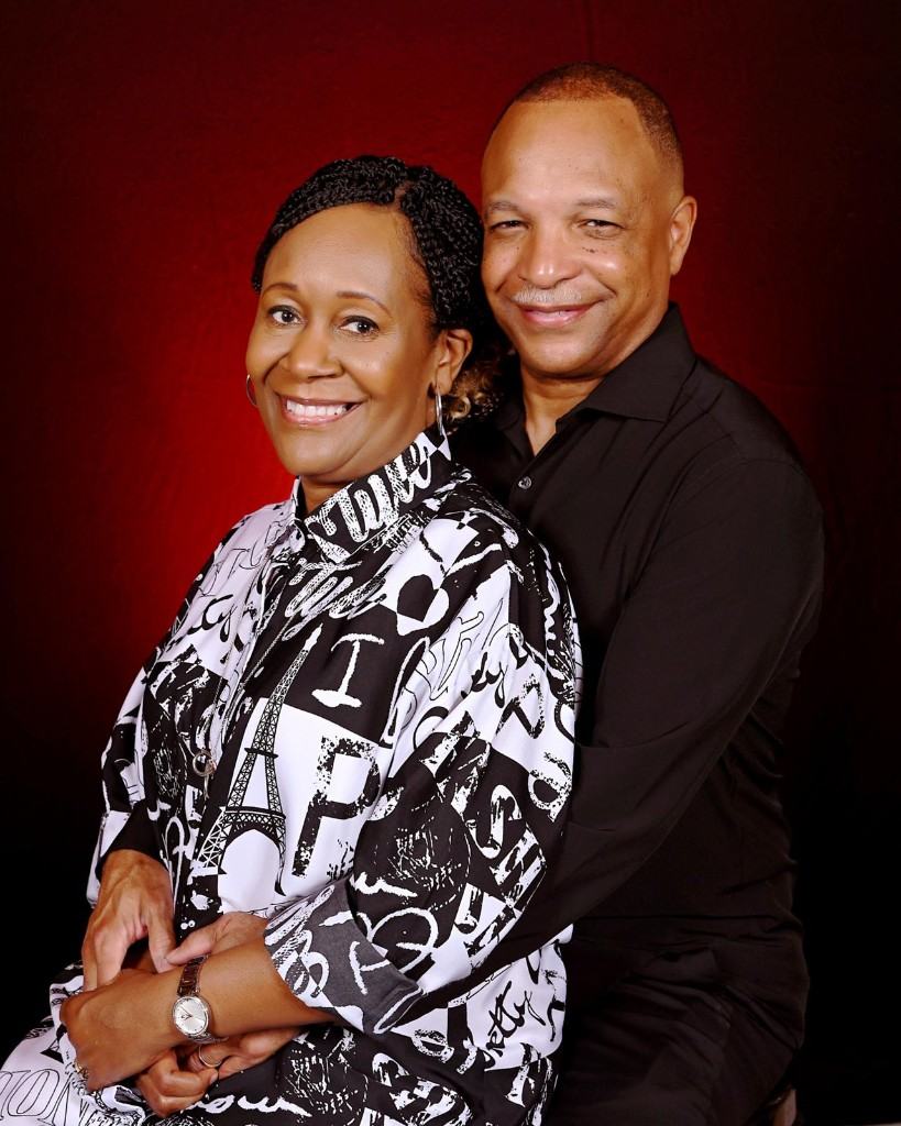 Pastor Robert Gardner with his wife